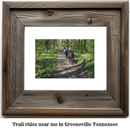 trail rides near me in Greeneville, Tennessee